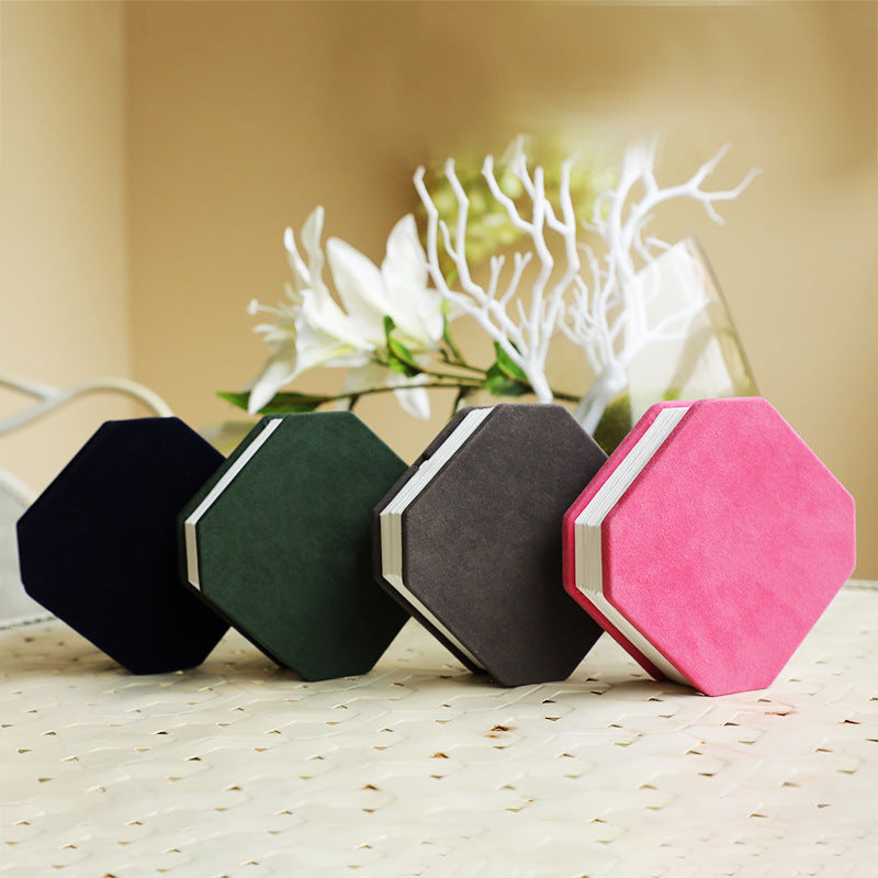 Velvet Accordion Book Lamp - Foldable Paper Night Light with Dual Color Temperature, Rechargeable LED Desk Lamp